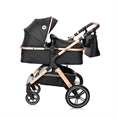 Combi Stroller VIOLA SET with pram body Black DIAMONDS